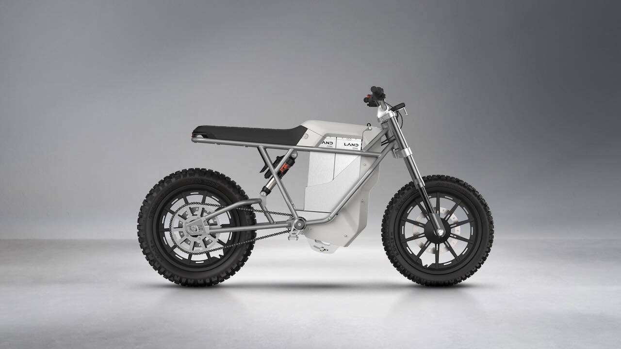 LAND Energy Launches New eMotorcycle The District Scrambler