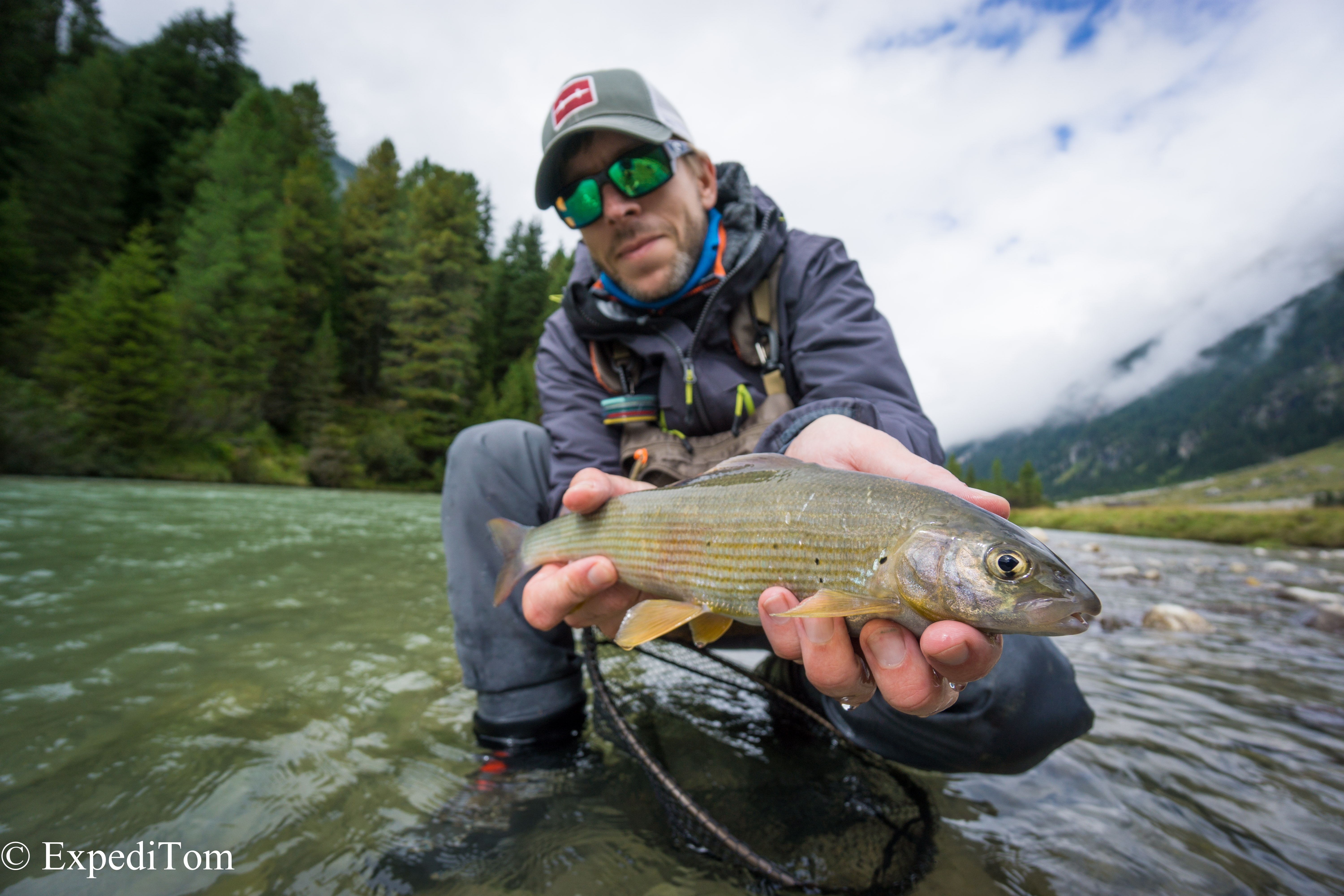 Fly Fishing in Austria at Hotel Braurup, Mittersill ExpediTom