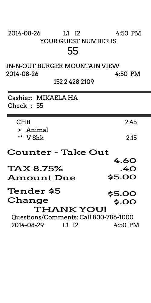 Create Custom Receipts Online Receipt Maker MakeReceipt