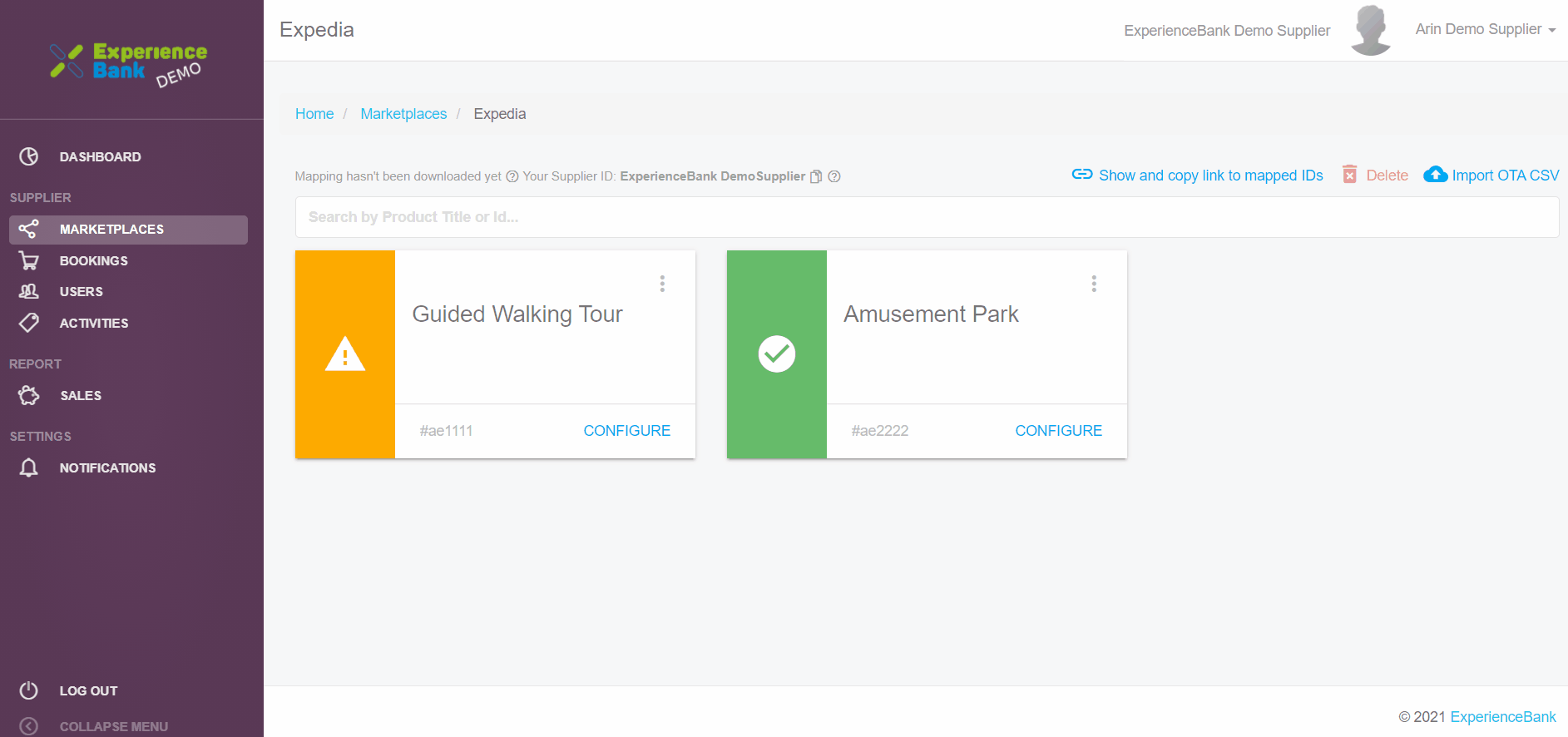 Expedia ExperienceBank Support