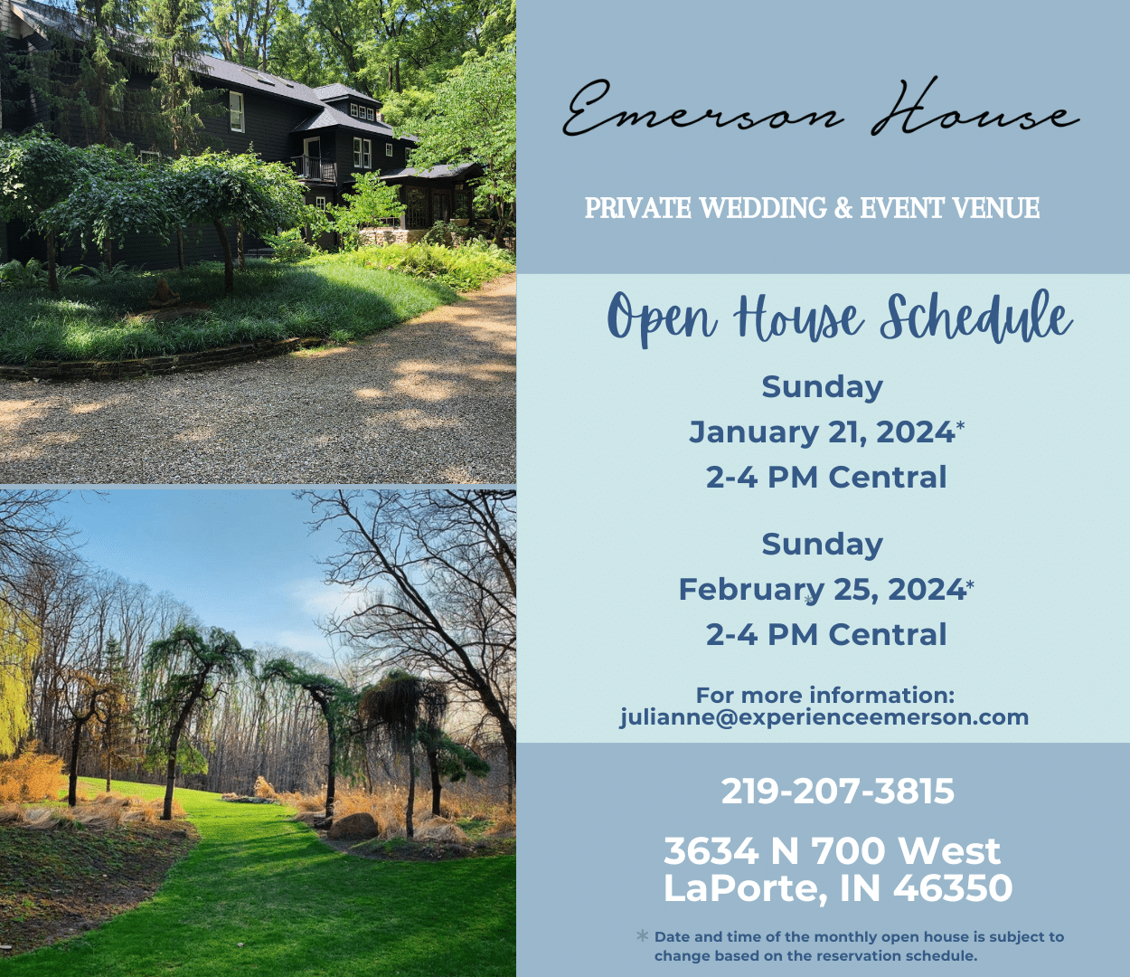 Want to see Emerson House? Emerson House