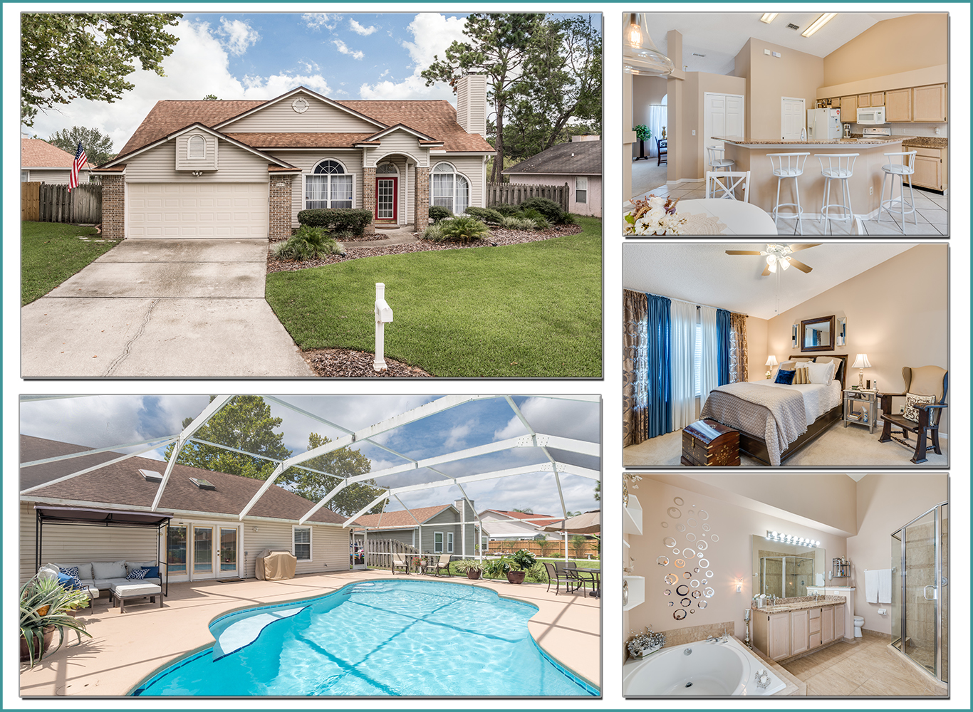 Jacksonville real estate Pool home in Kensington Gardens » ESPM, Elyse
