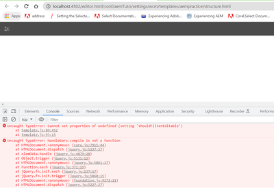 Solved: Issue in editable template AEM 6.5 - Adobe Experience 