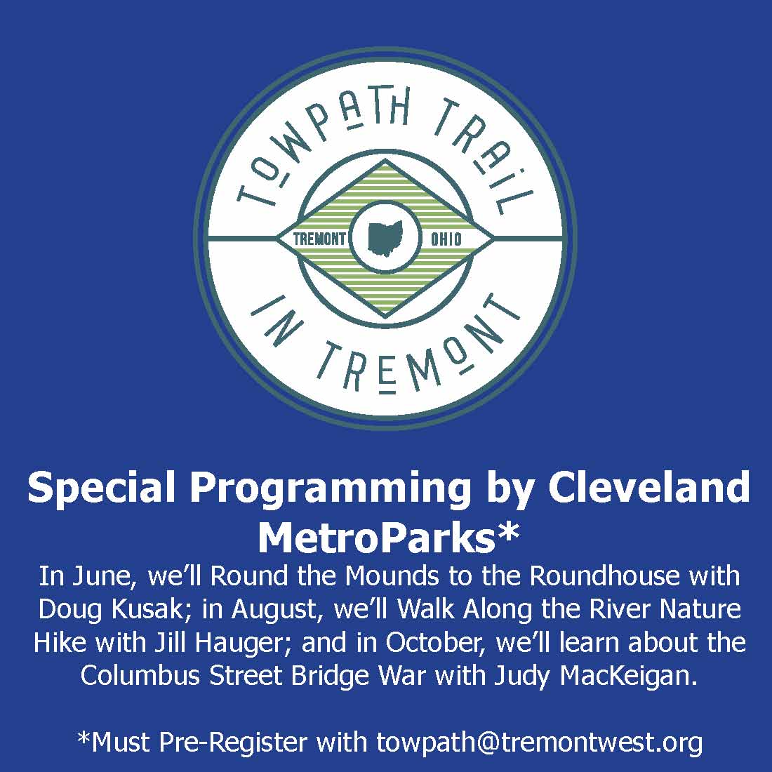 Towpath Trail in Tremont Programs Tremont, Ohio