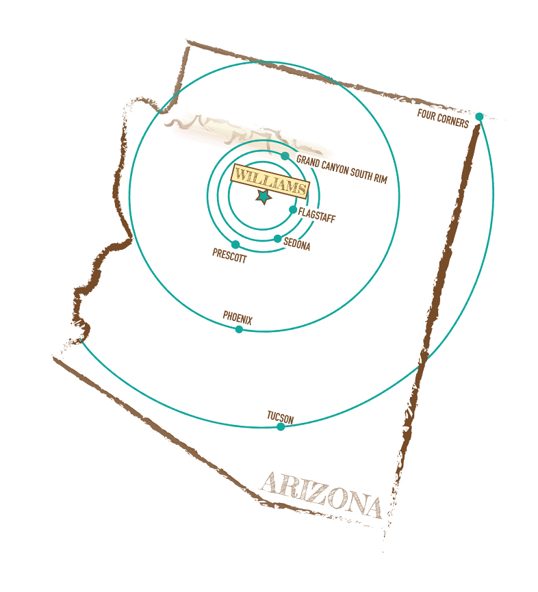 Visit Williams Arizona Things To Do, Hotels, Route 66, Grand Canyon