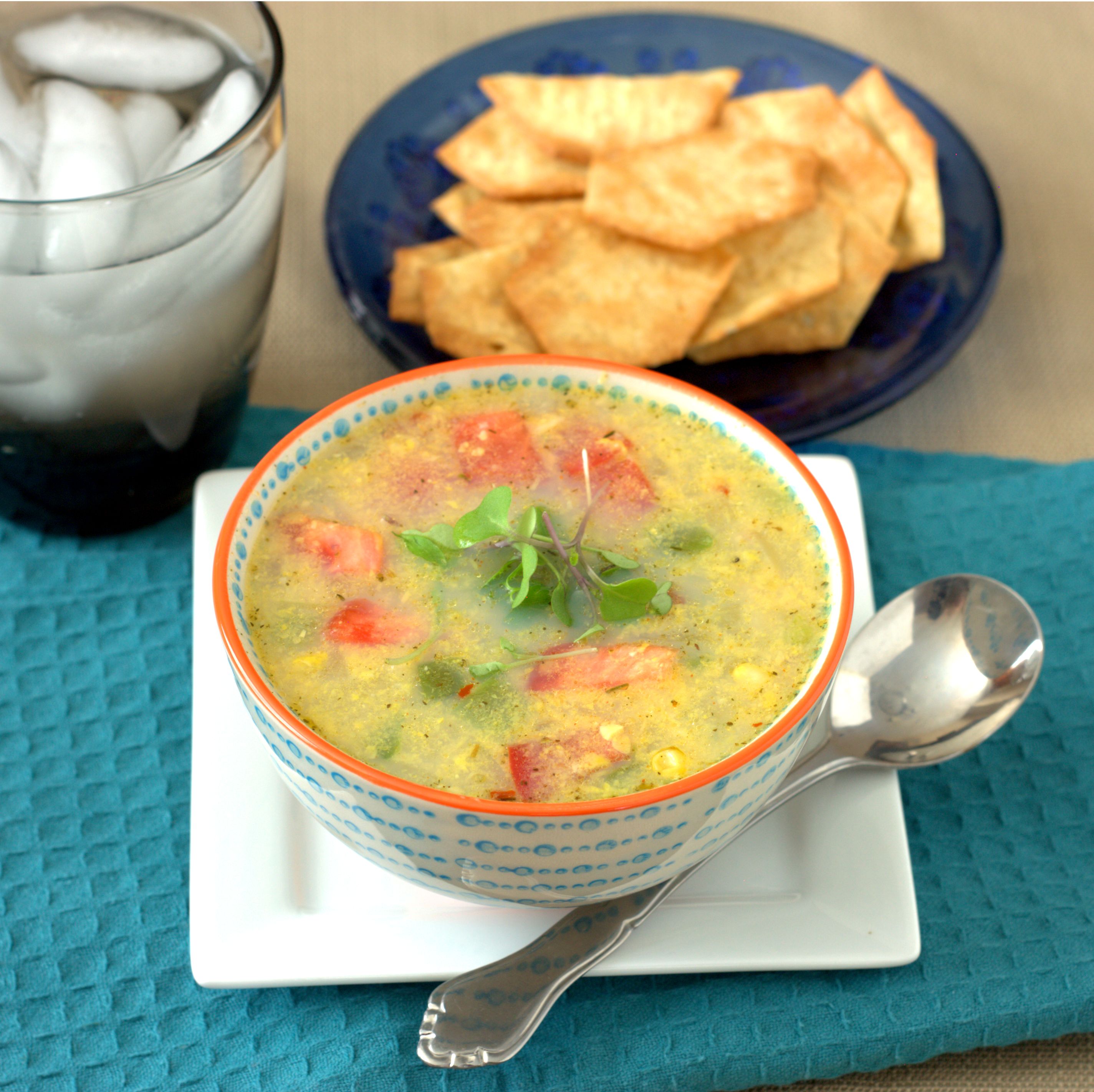 Corn Gazpacho2 Experimental Epicurean