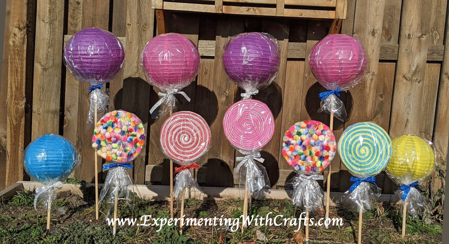 DIY Lollipops Experimenting with Crafts