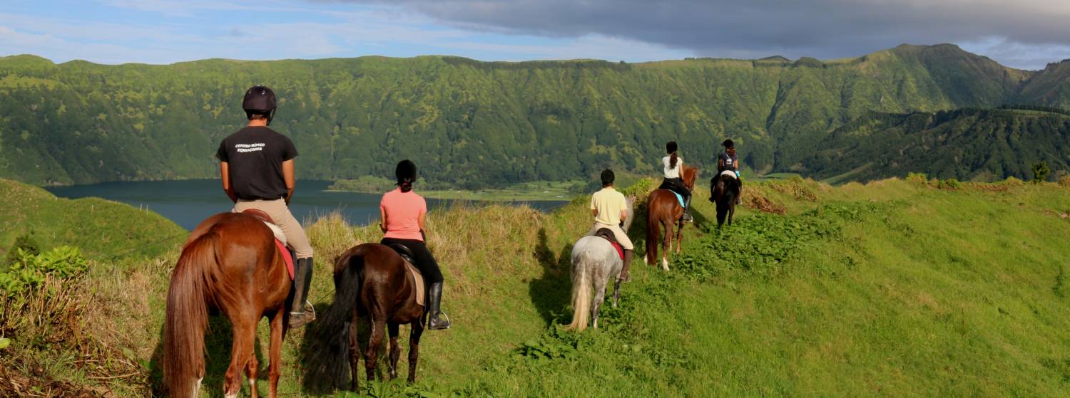 3H Passeio A Cavalo À Lagoa Das Sete Cidades, São Miguel, Açores
