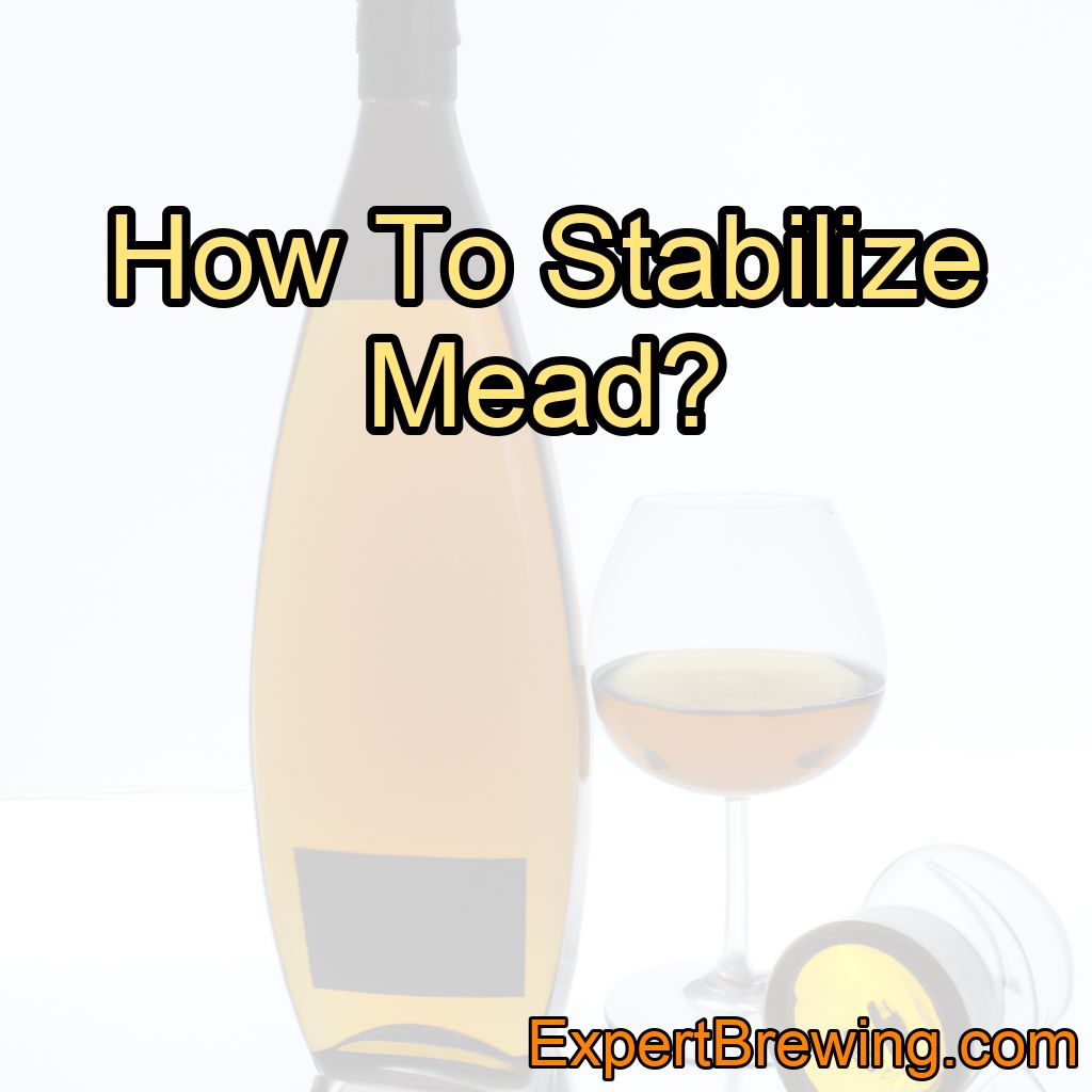 5 Ways To Stabilize Mead!