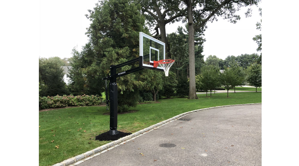 Pro Dunk Adjustable Hoops, InGround Basketball Goals Installation Long