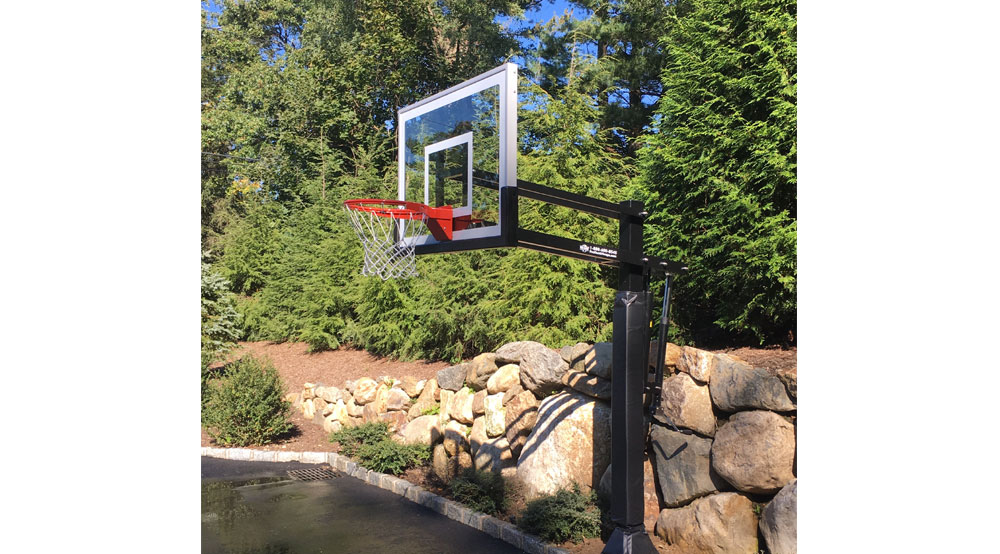 Pro Dunk Adjustable Hoops, InGround Basketball Goals Installation Long