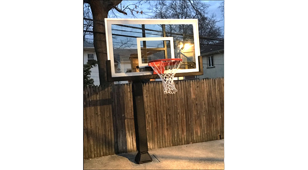 Pro Dunk Adjustable Hoops, InGround Basketball Goals Installation Long