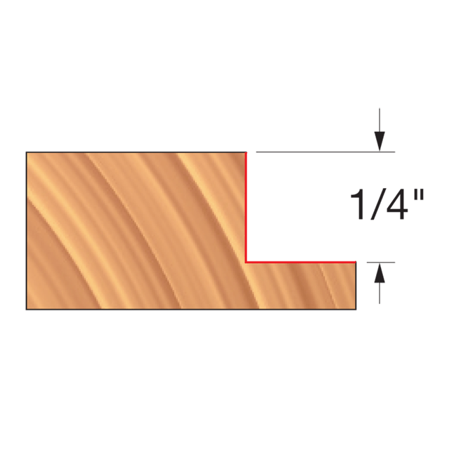 27/8" x 1/4" x 3/4" Straight Edge Cutter Expert Die, Inc.