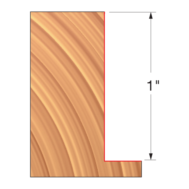 27/8" x 1" x 3/4" Straight Edge Cutter Expert Die, Inc.
