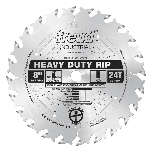8" HeavyDuty Rip Blade Expert Die, Inc.