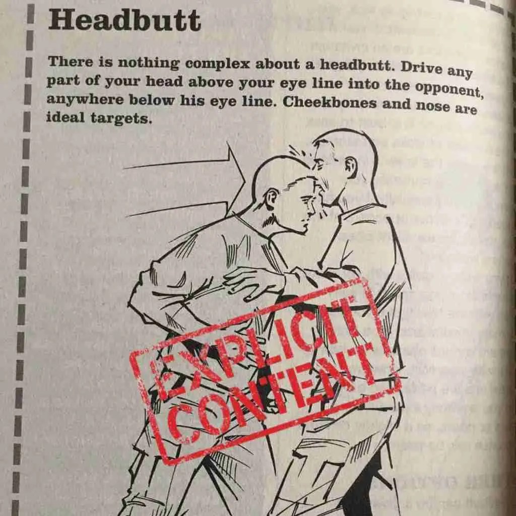 The headbutt Fighting Tips Street Fight Mentality & Fight Sport