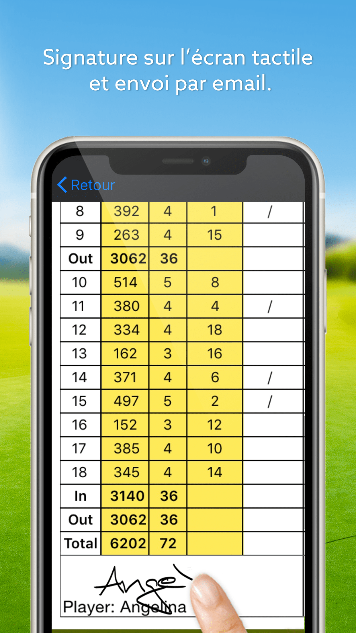 App Detail Expertgolf