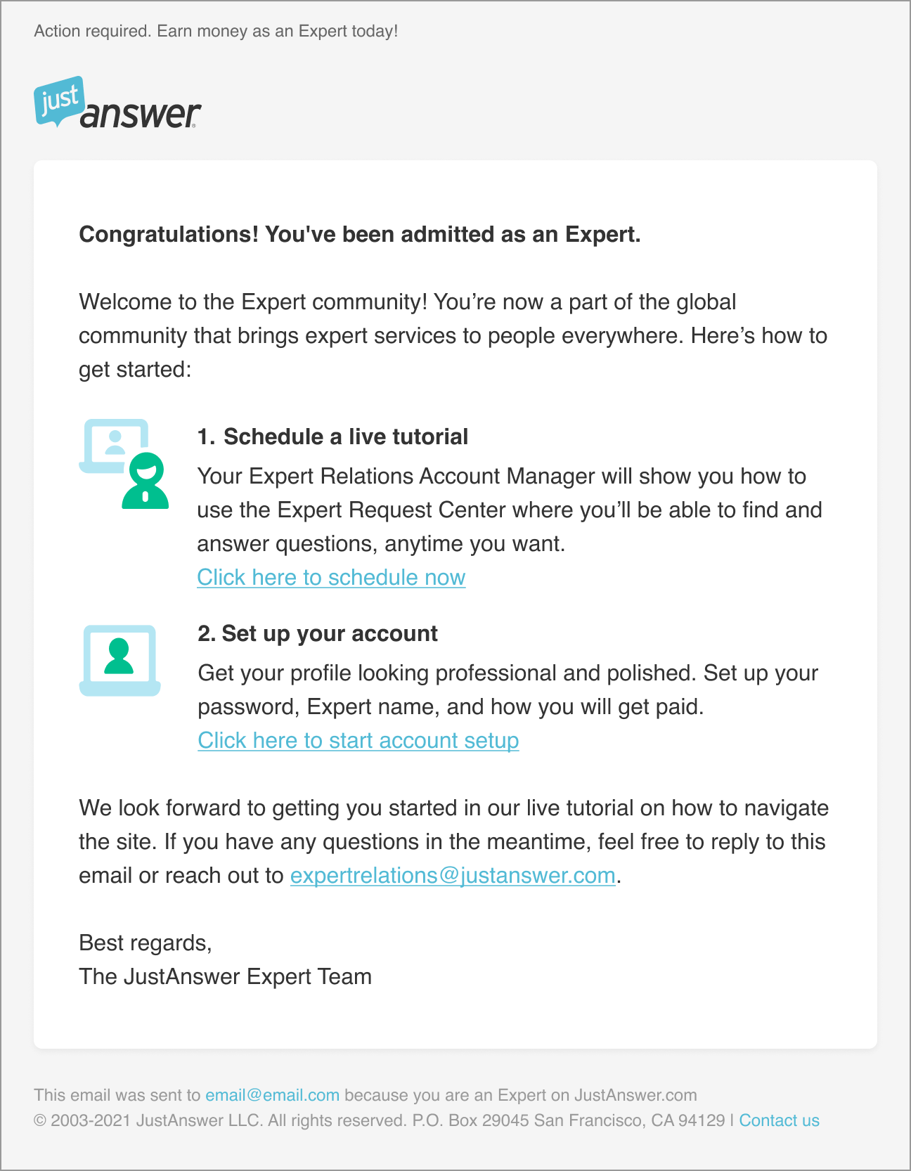 How to get approved as an Expert on JustAnswer's platform Expert Help