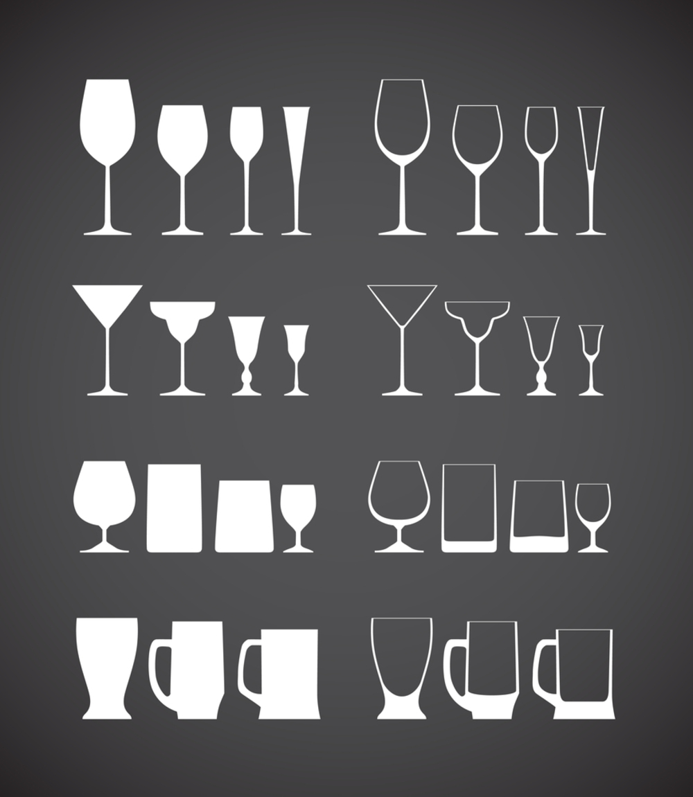 What is the difference between simple glass and a crystal glass? How do