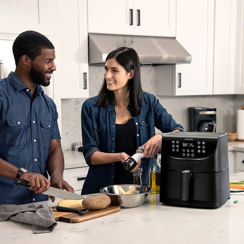 Cosori air fryer 3.7 QT vs 5 QT vs 5.8 QT What's the Difference?