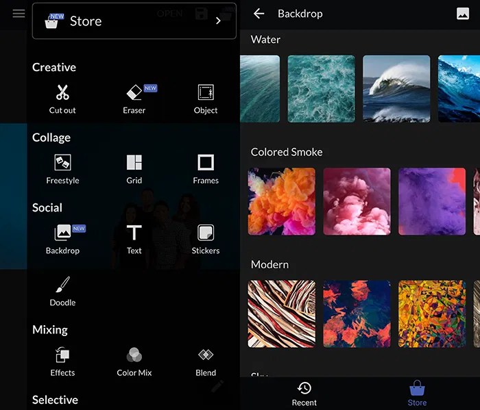Pic Editing Background App A photo editing app is a software
