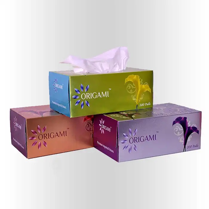 Custom Printed Tissue Boxes Wholesale Packaging