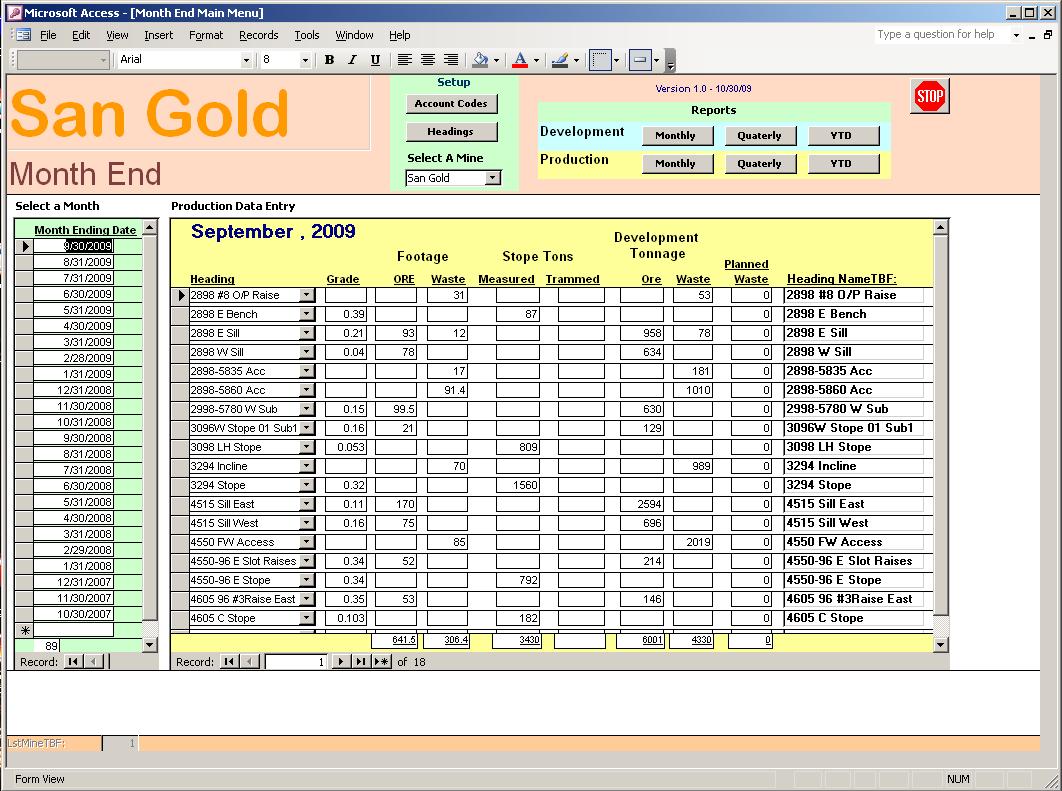 Production Management System Ms Access Production Manager Software