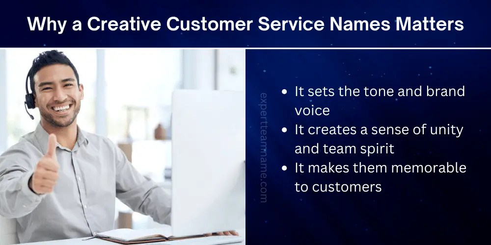 Customer Service Team Names Top Suggestions For Motivation