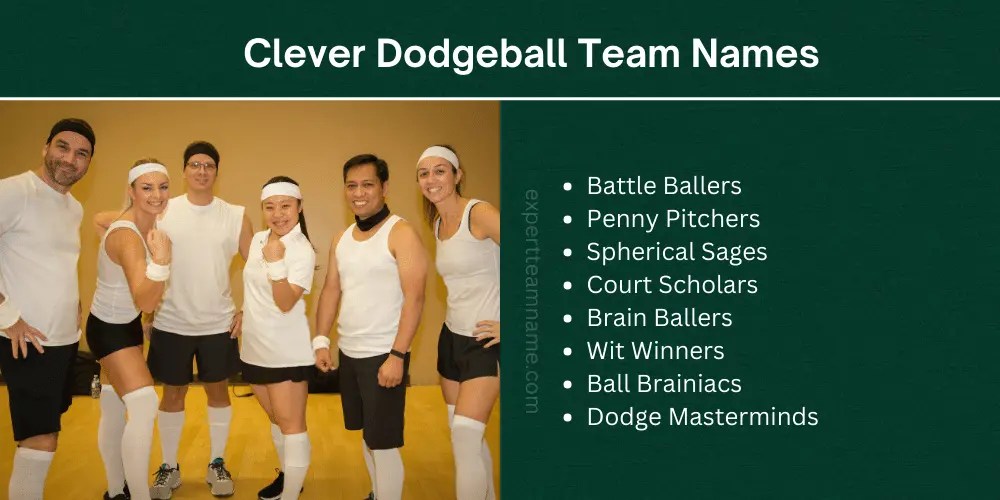 430 Funny, Creative & Cool Dodgeball Team Names