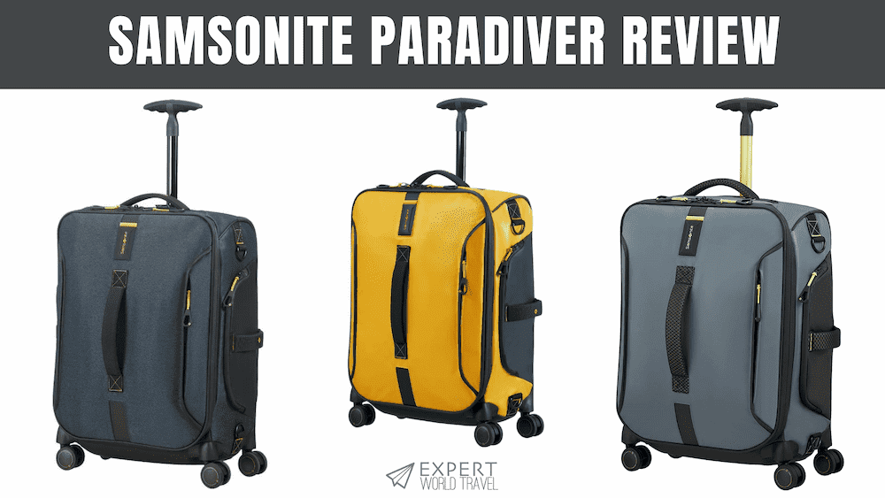 Samsonite Paradiver Review (A Softshell Bombshell) ⋆ Expert World Travel