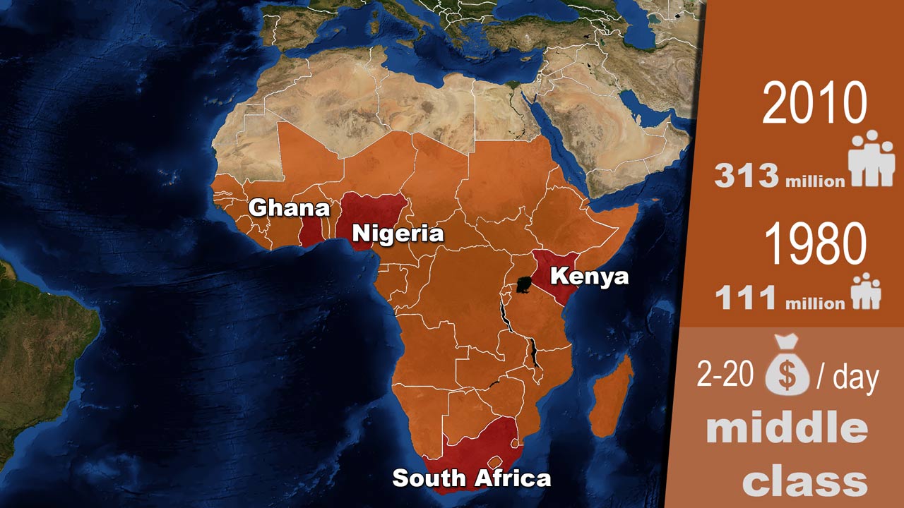 Emerging Markets in Africa • Explained With Maps