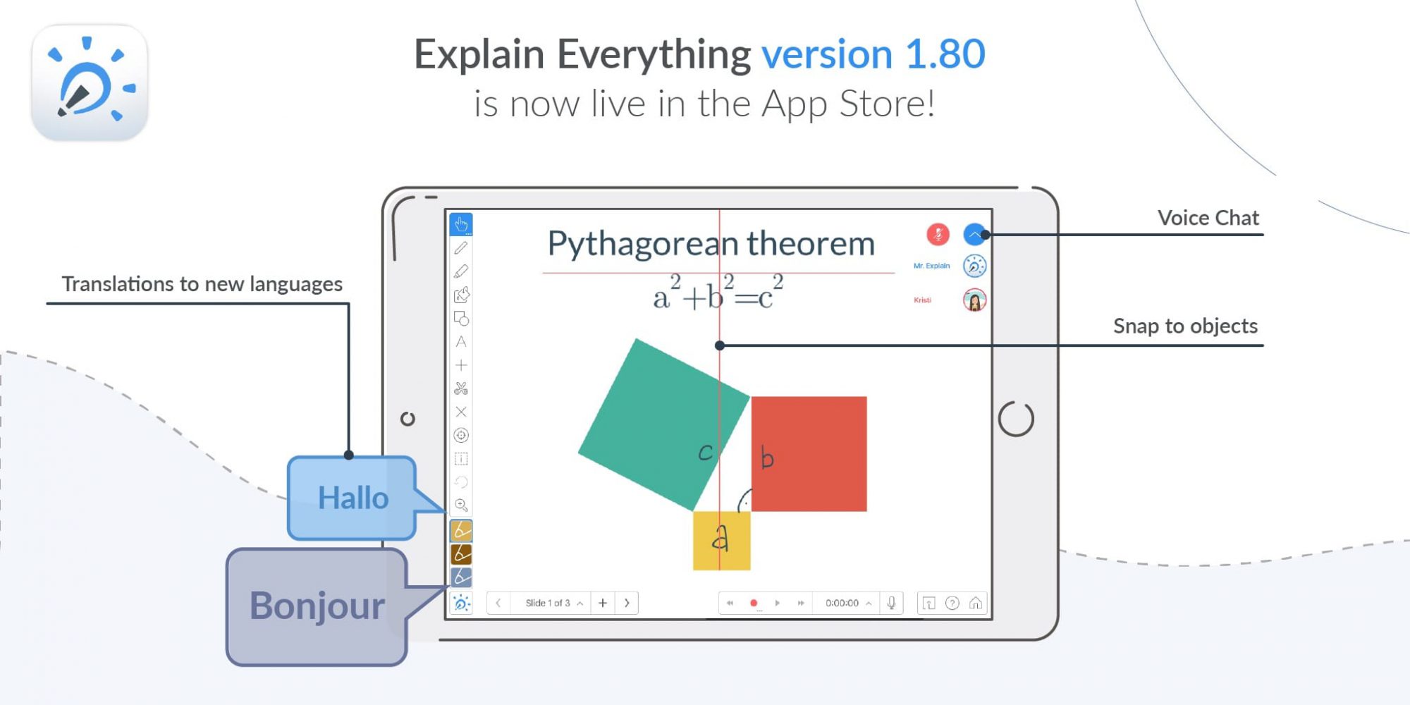 Explain Everything version 1.80 is out! Explain Everything