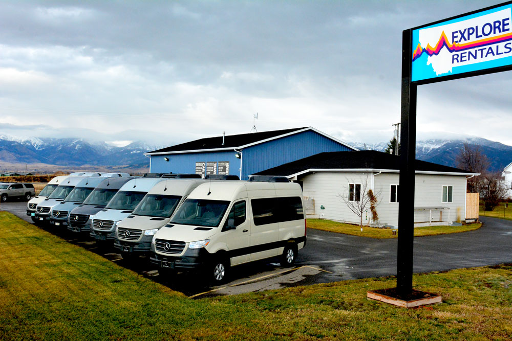 4x4 Sprinter Van Rental in Bozeman Explore Rentals