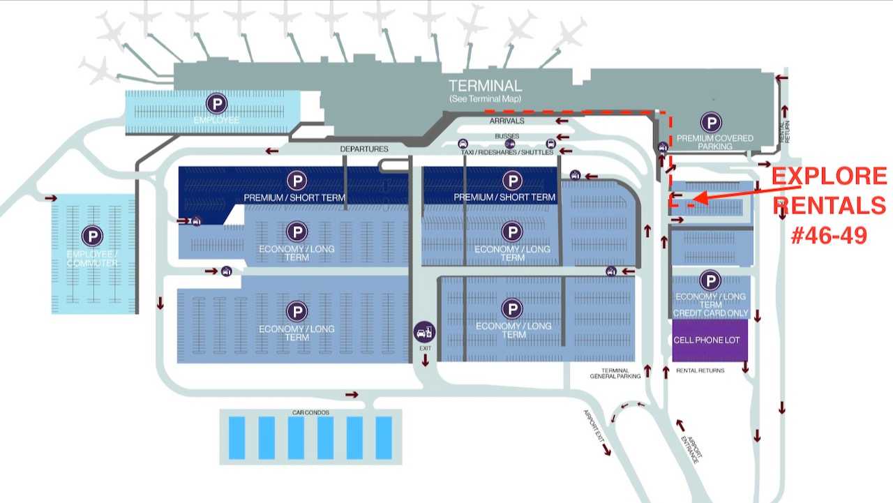 Pickup and Returns Explore Rentals