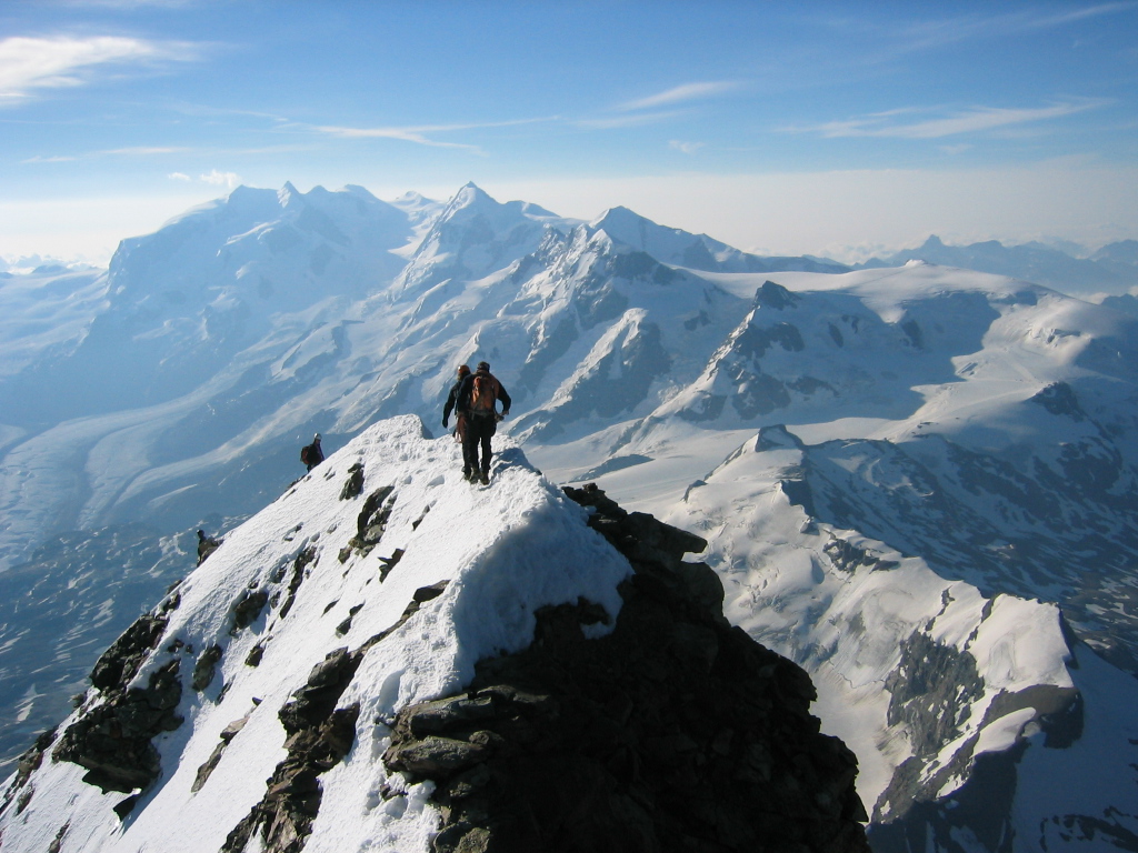 Mountain Climbing Switzerland. Mountaineering trips and summits