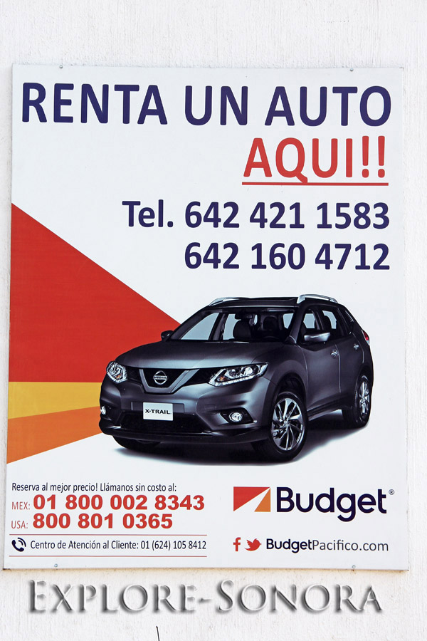 Budget Alquiler de Carros en Navojoa, Sonora Explore Sonora