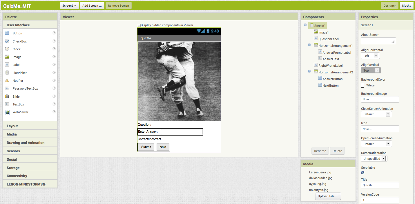 QuizMe for App Inventor 2 Explore MIT App Inventor QuizMe for App Inventor 2 Explore MIT App Inventor
