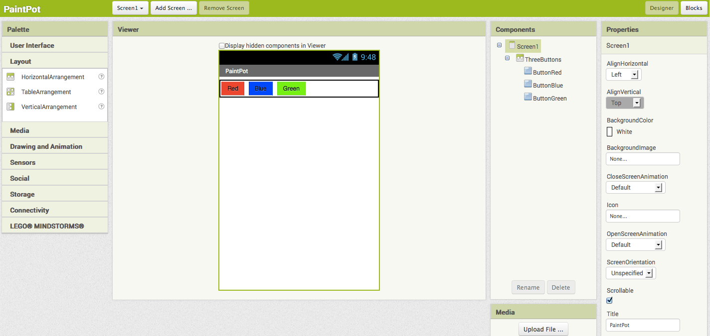 PaintPot (Part 1) for App Inventor 2 Explore MIT App Inventor