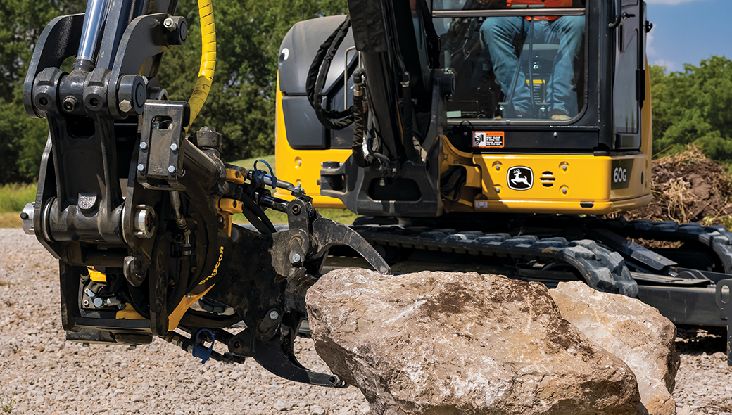 35G Compact Excavator Groundscare Explore John Deere