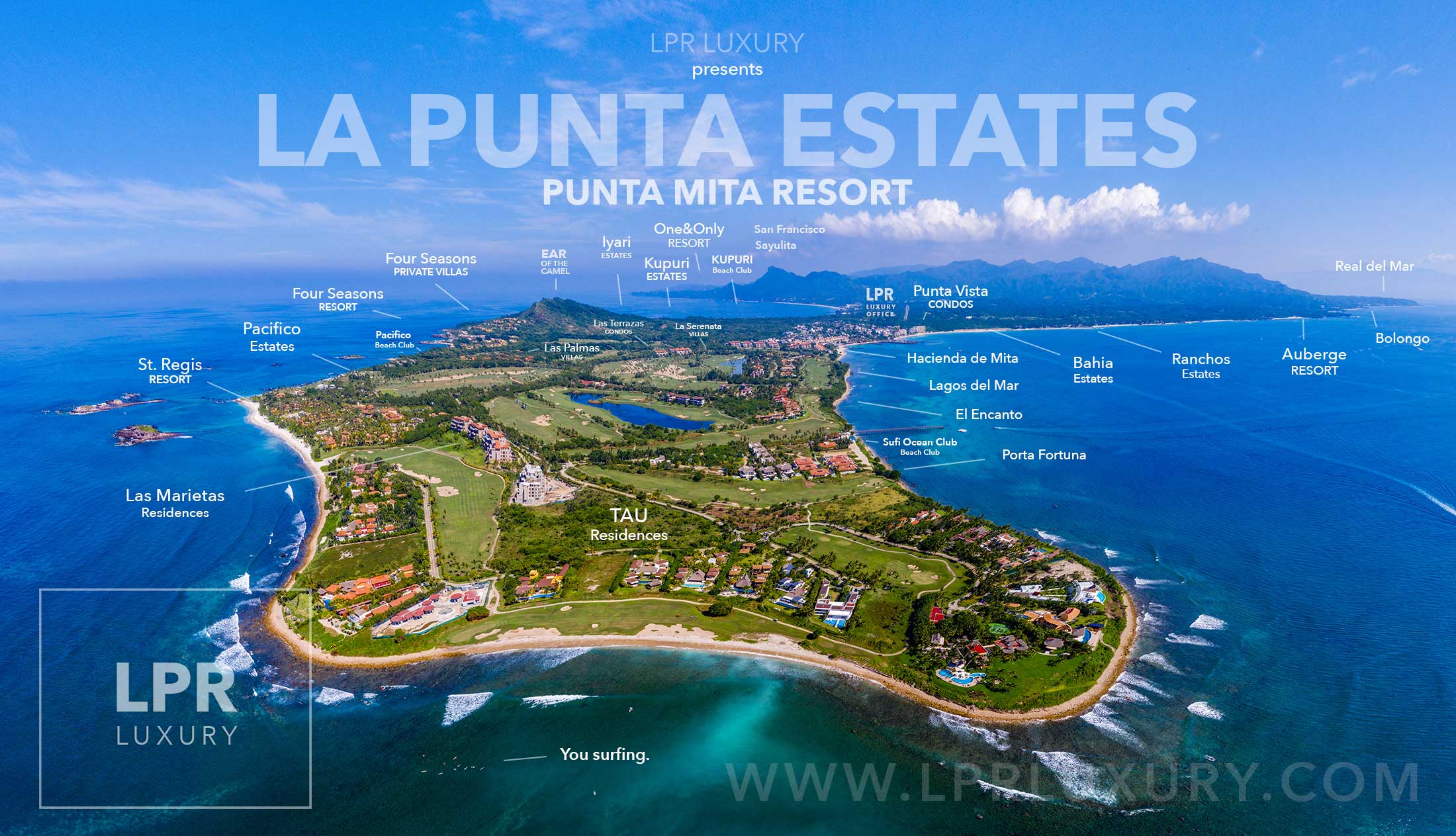 La Punta Estates Punta Mita Resort The Mexico Land Catalog