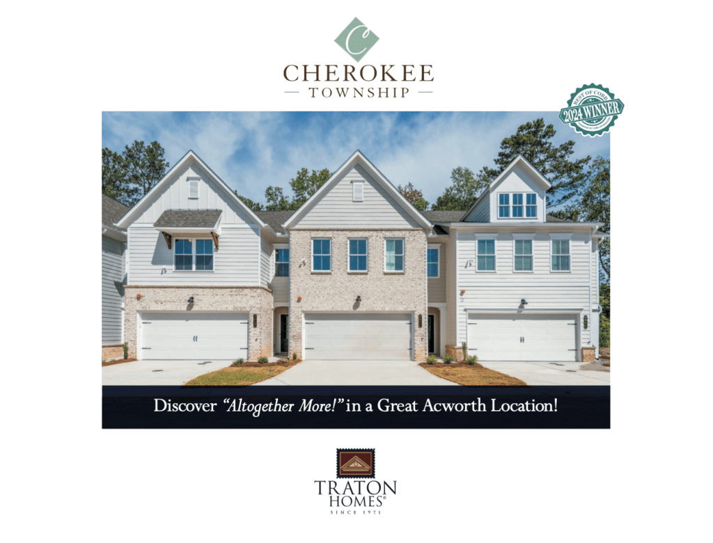 Thank You Townhomes in Kennesaw and Smyrna Traton Homes