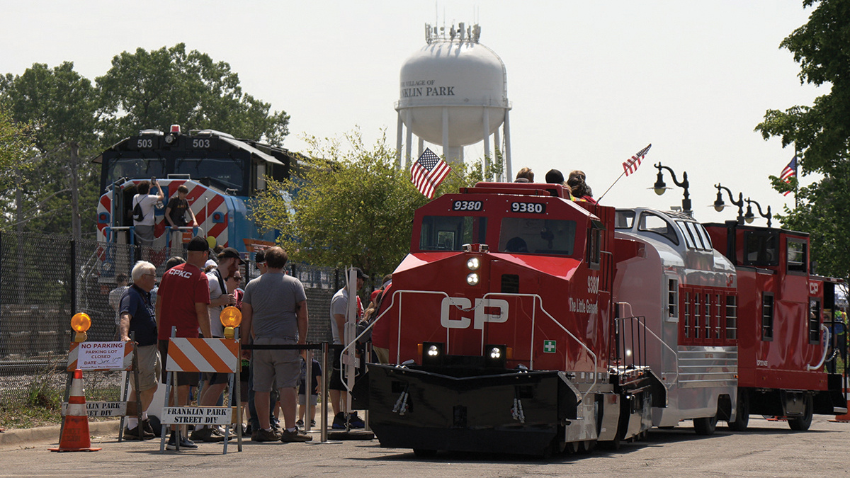 Trainspotting in Franklin Park + Railroad Daze at the Franklin Park