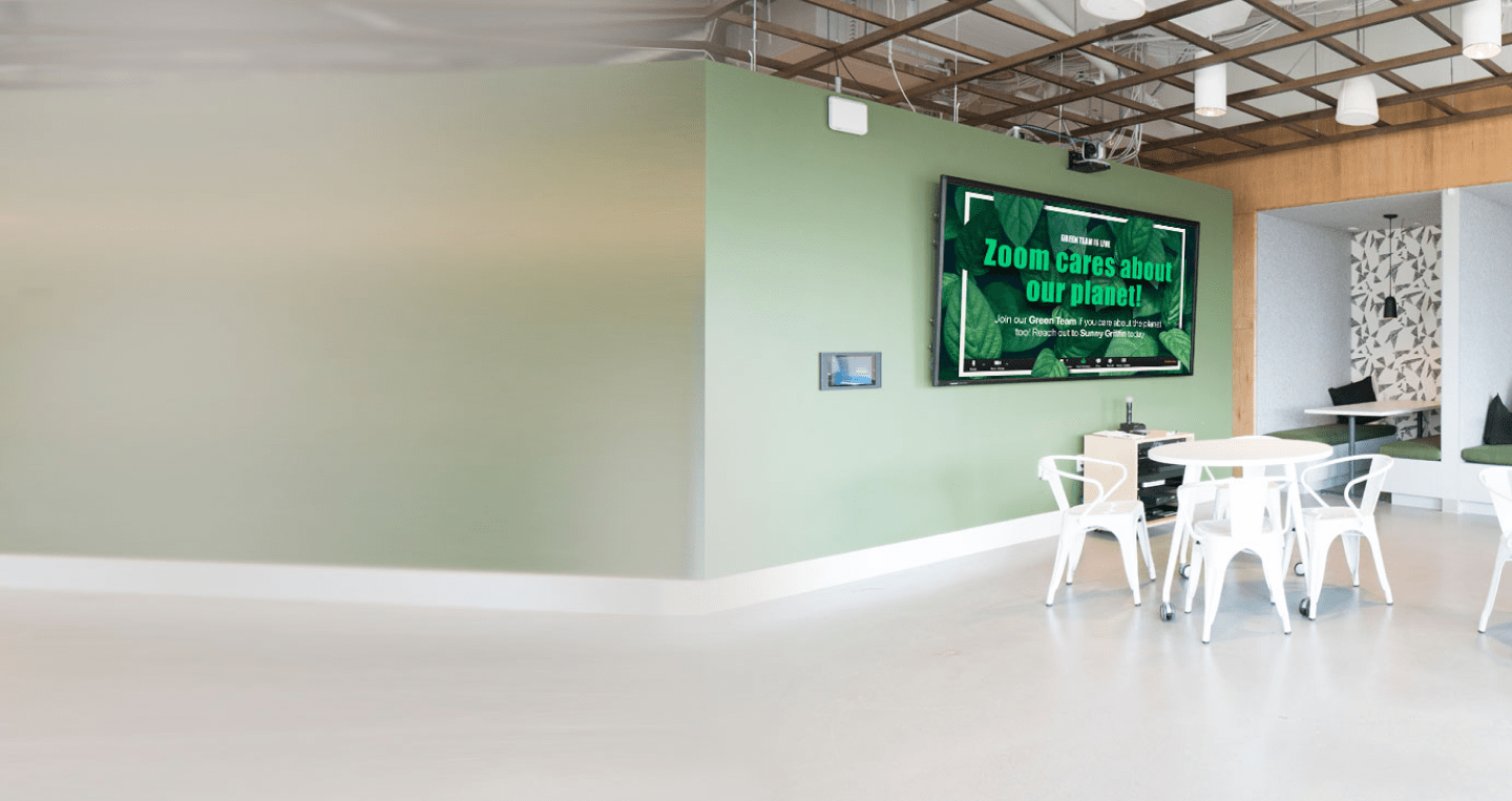 Zoom Rooms Digital Signage Zoom