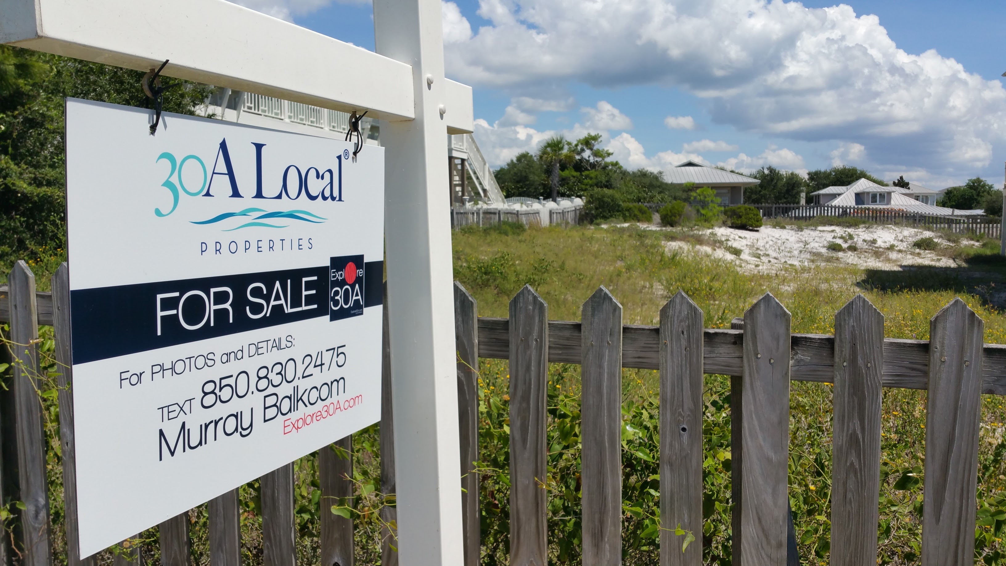 Lot 3 Grayton Beach Available for Purchase Explore30A with Murray