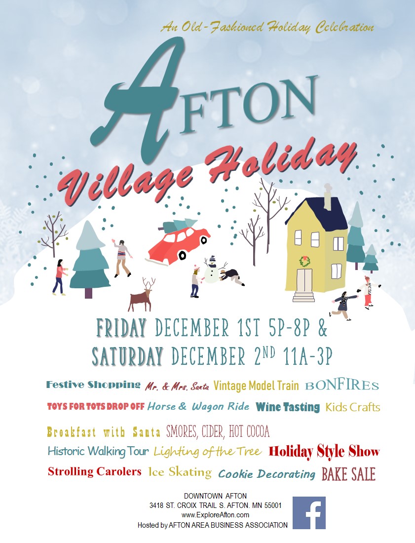 Afton Village Holiday Afton Area Business Association