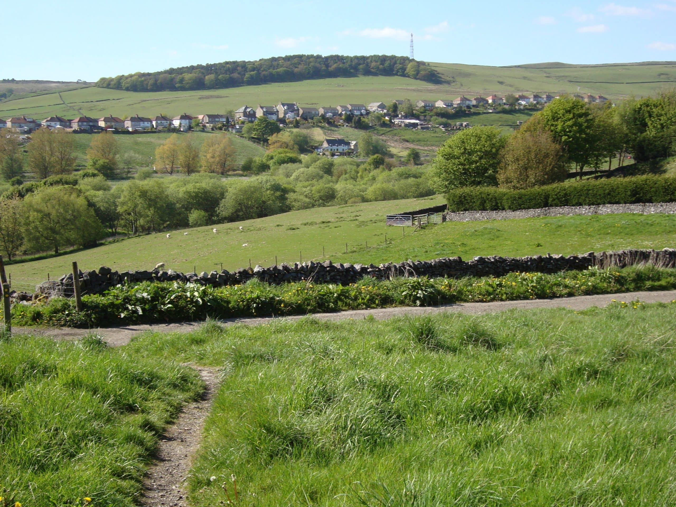 Fairfield Common Buxton Derbyshire home to Fairfield Golf Club