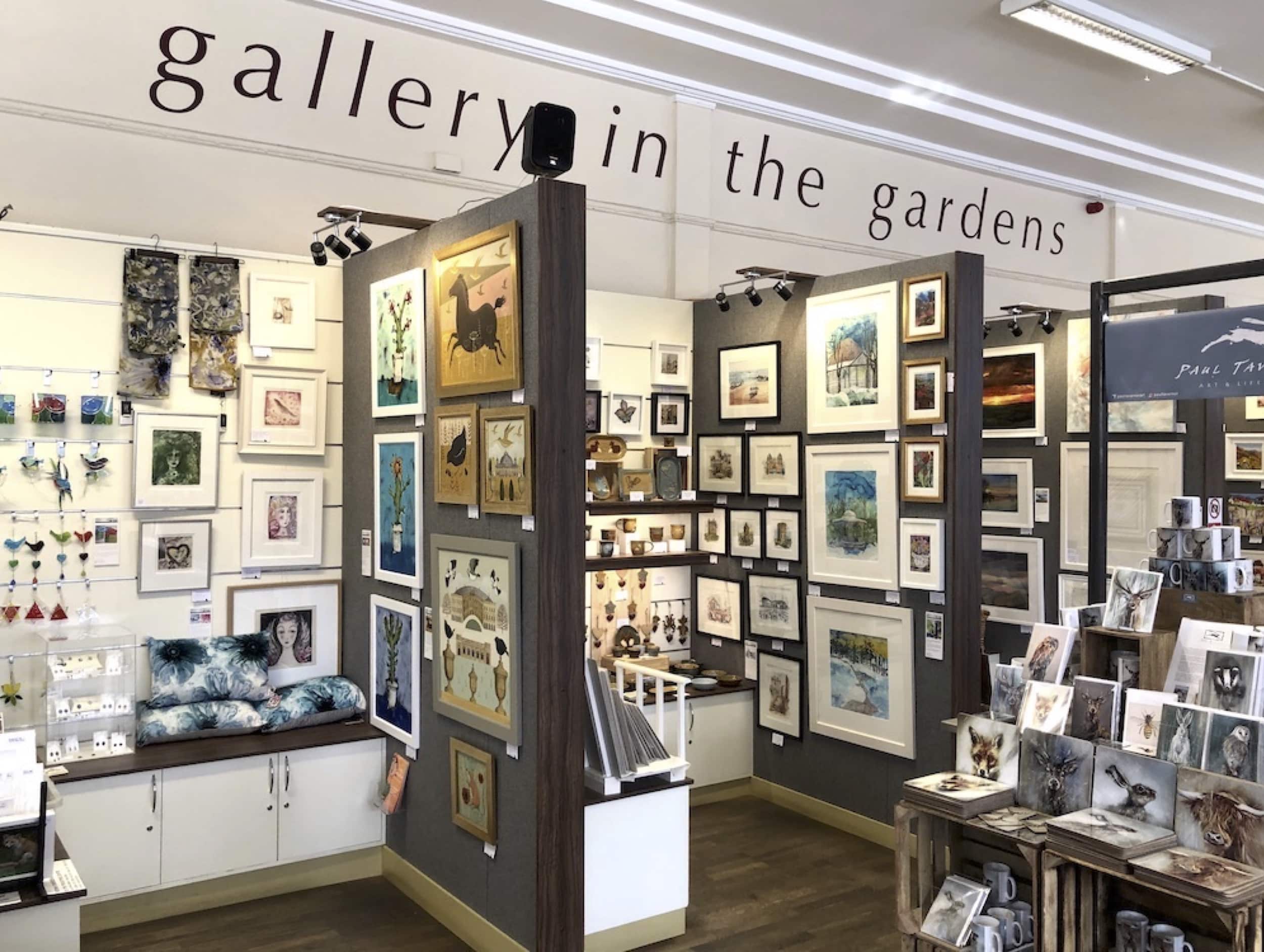 Unique hand crafted gifts at Gallery in the Gardens