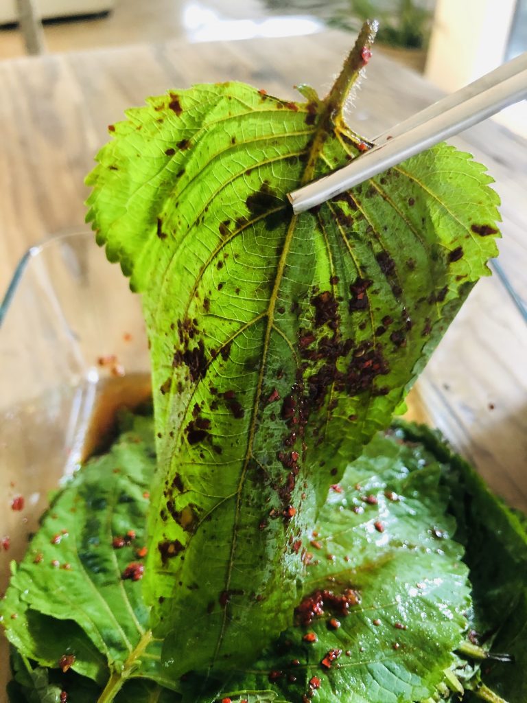 How To Make Incredible Marinated Korean Perilla Leaves! Explore Cook Eat
