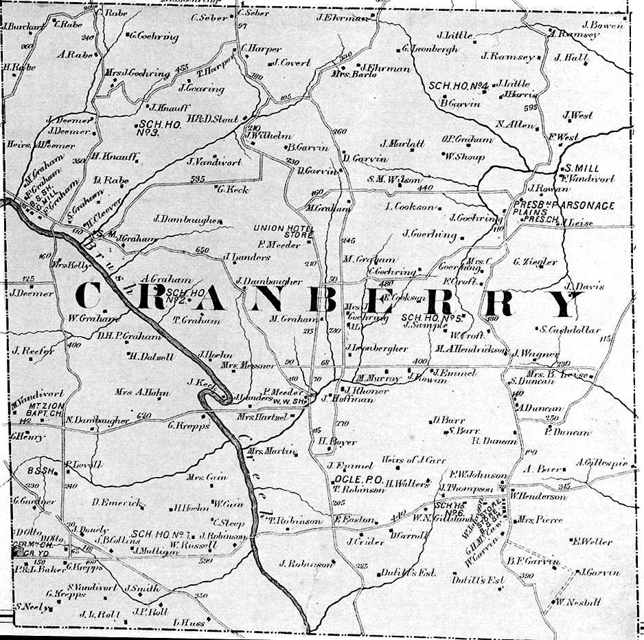 maps Cranberry Township Historical Society