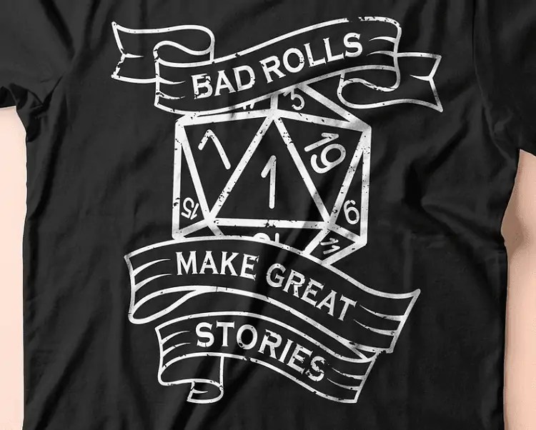 Iconic DnD Shirts Guide Roll A 20 On Style Explore DnD